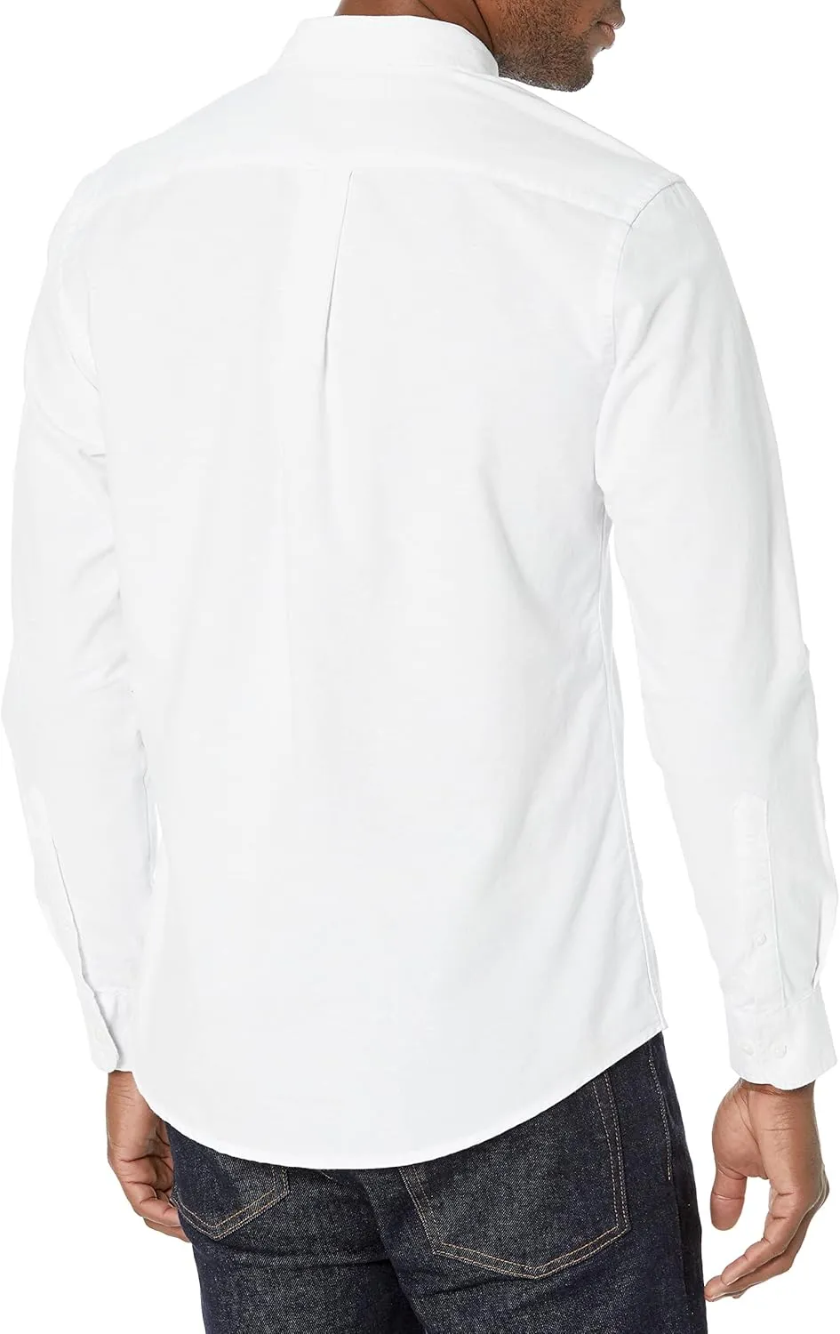 Amazon Essentials Slim-Fit Dress Shirts for Men - Long-Sleeve, Pocket, Button-Down Oxford Shirt