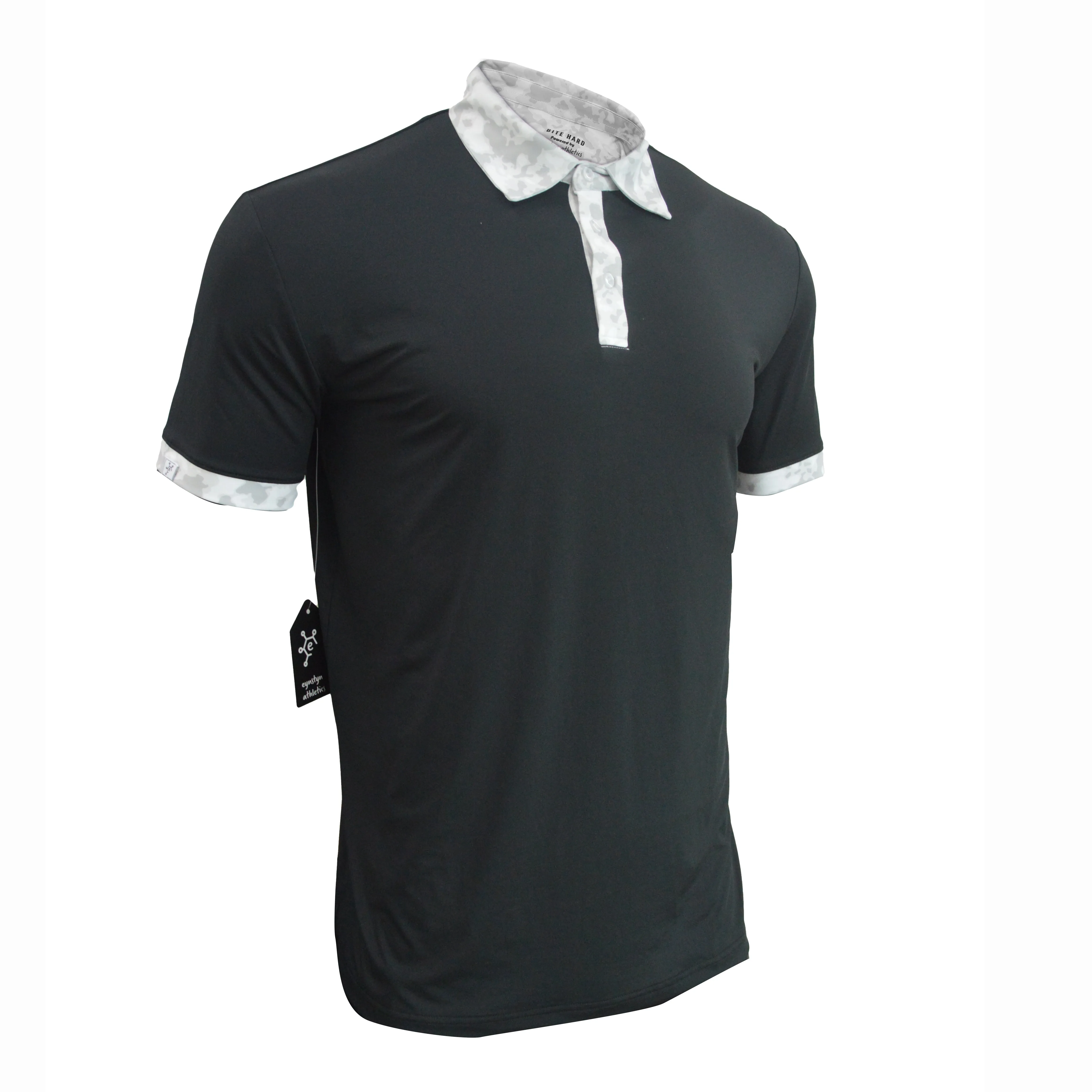 Camo Trimmed Polo