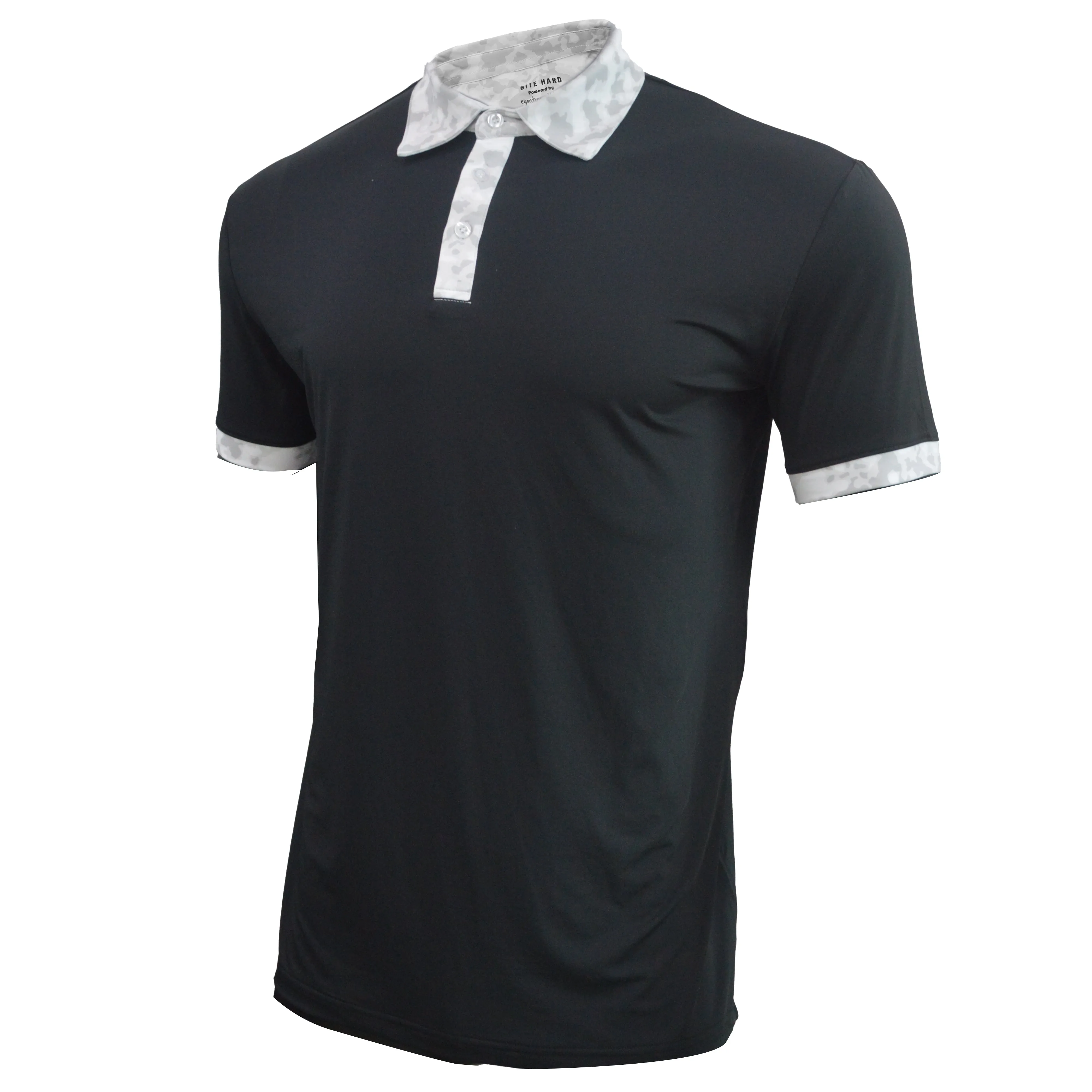 Camo Trimmed Polo