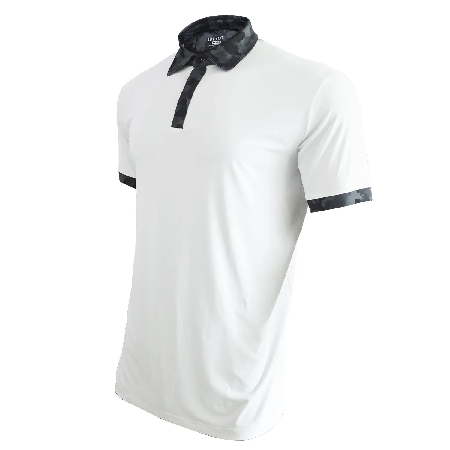 Camo Trimmed Polo