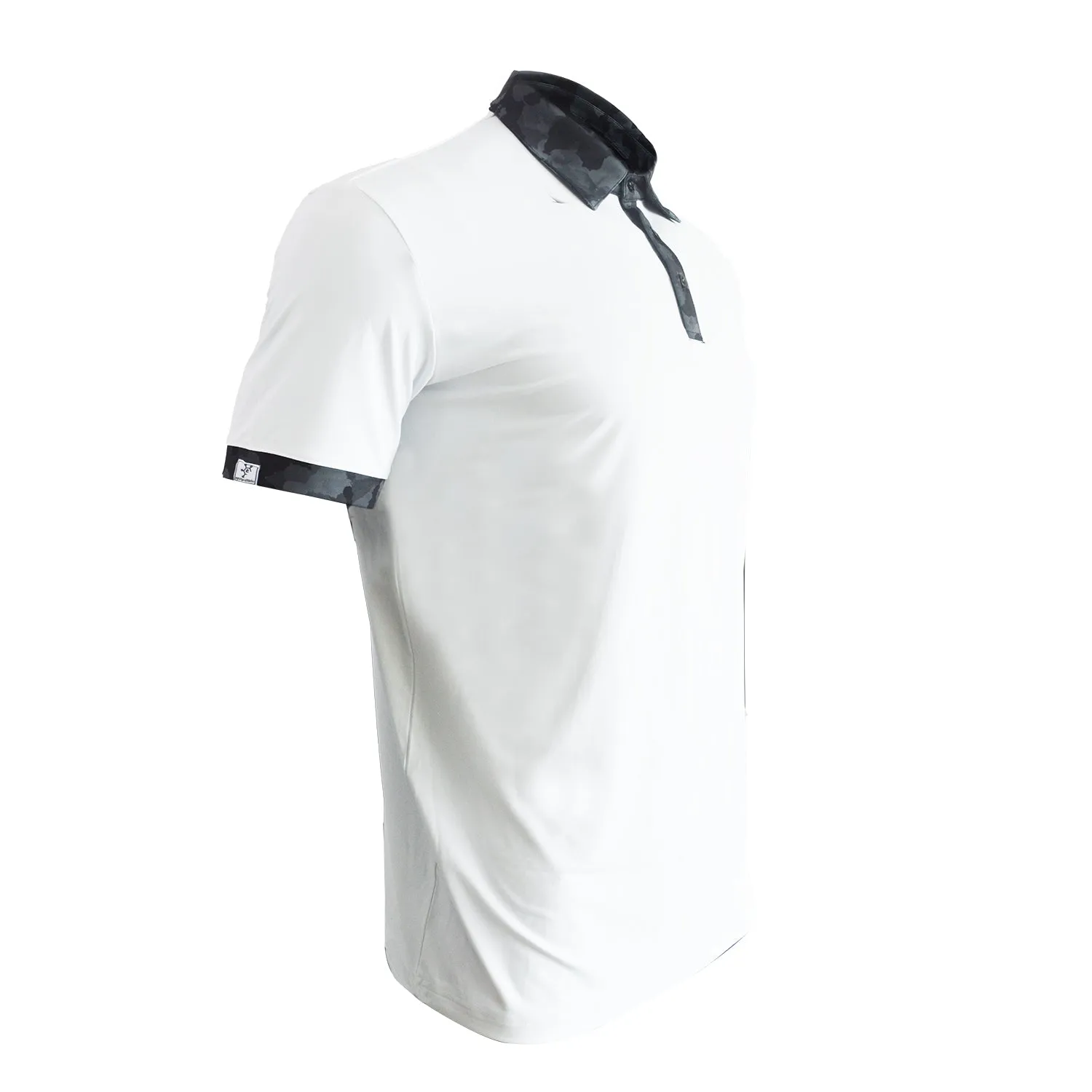 Camo Trimmed Polo