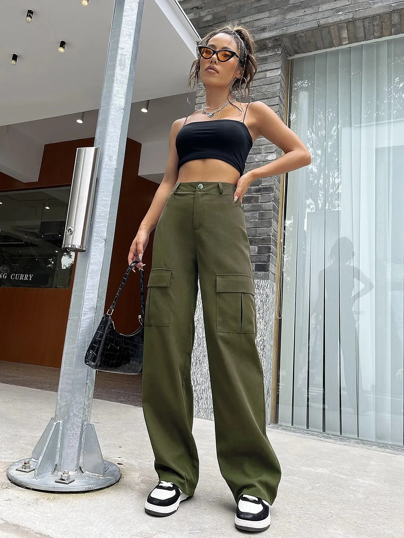 Casual Pocket Side Cargo Pant