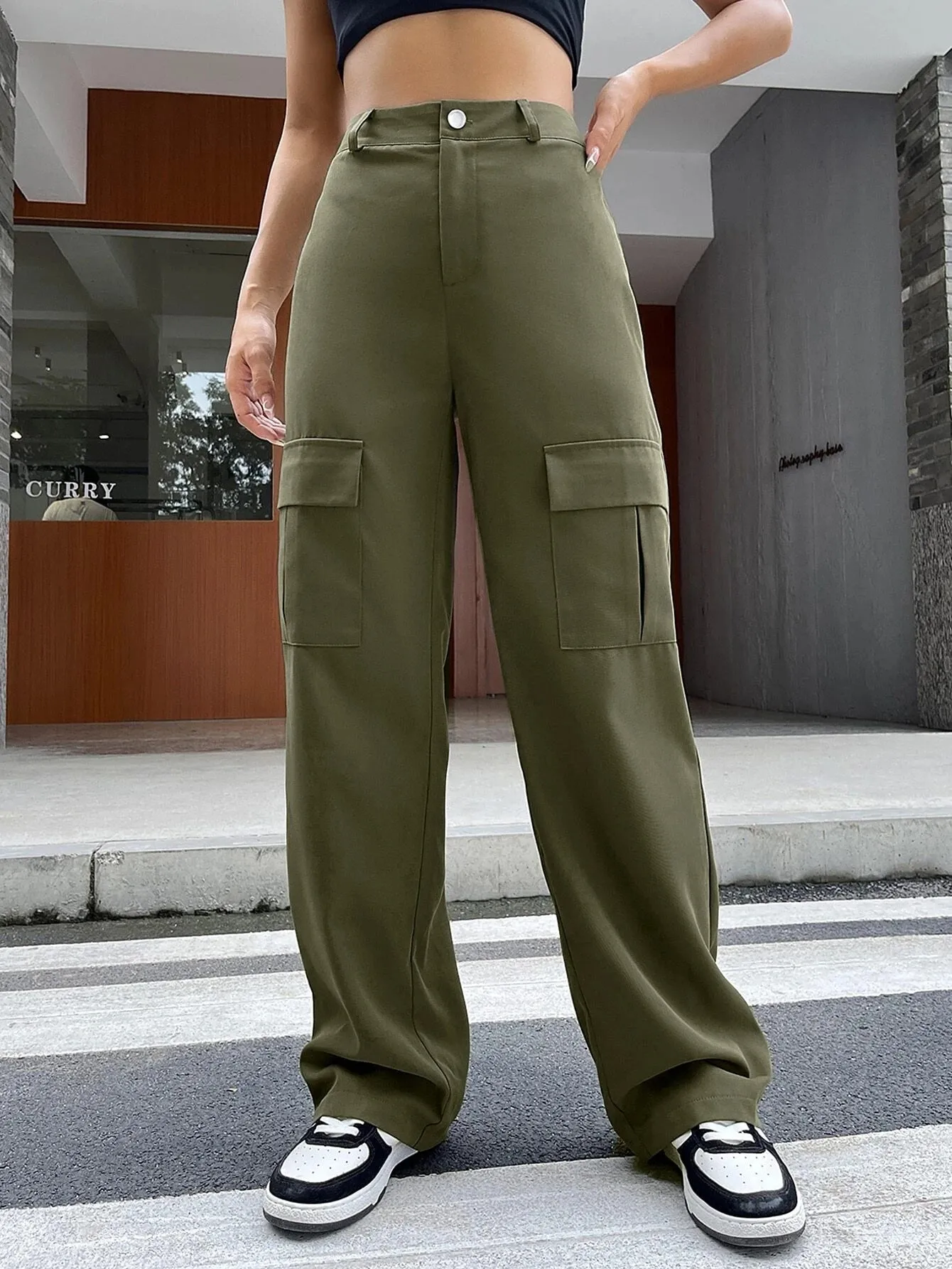 Casual Pocket Side Cargo Pant