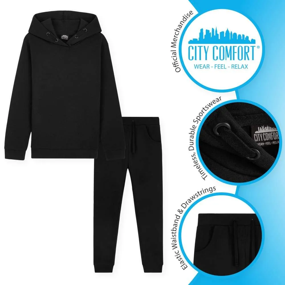 CityComfort Tracksuit For Girls, Hoodies And Joggers For Kids