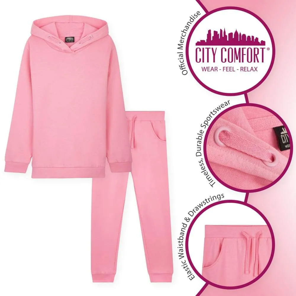 CityComfort Tracksuit For Girls, Hoodies And Joggers For Kids