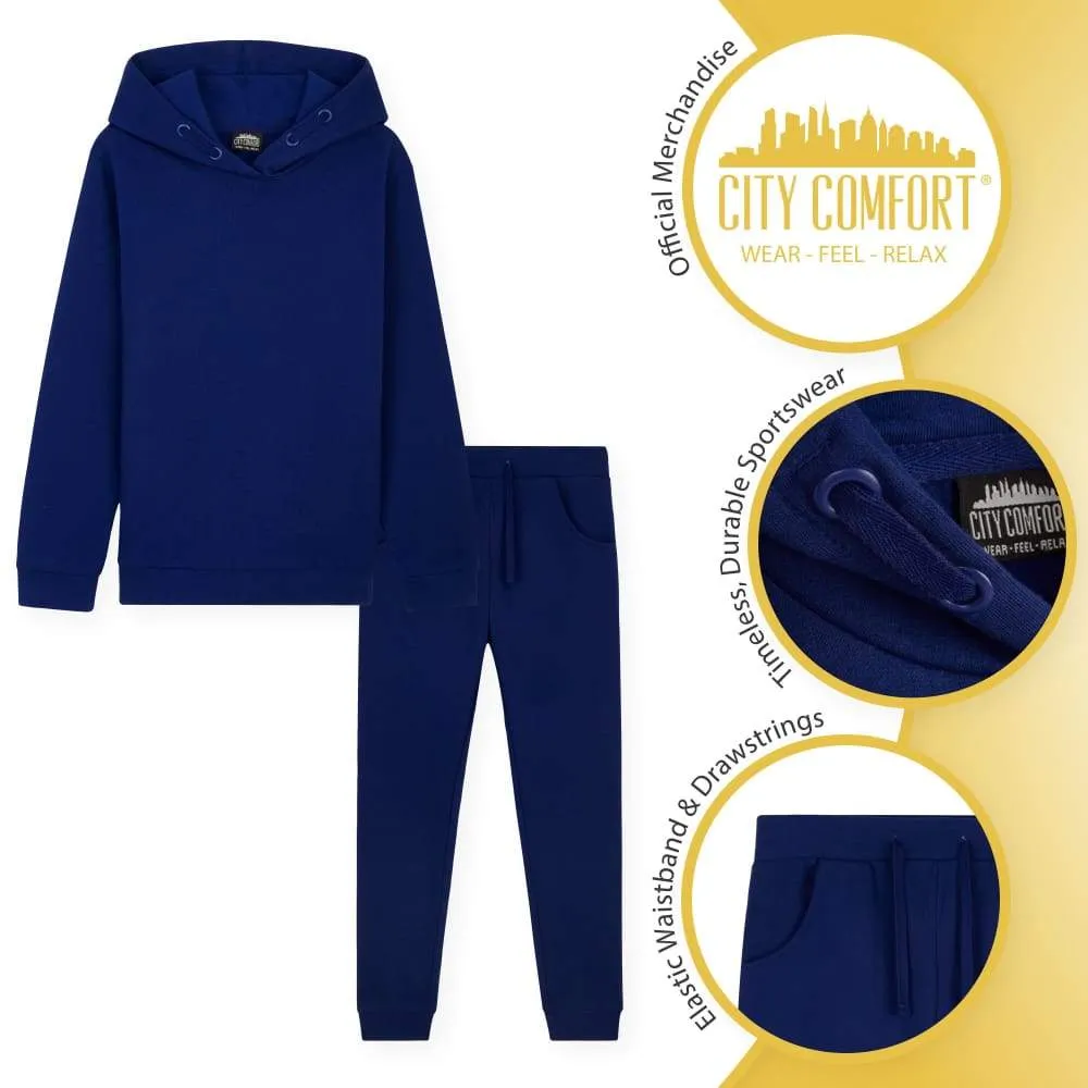 CityComfort Tracksuit For Girls, Hoodies And Joggers For Kids