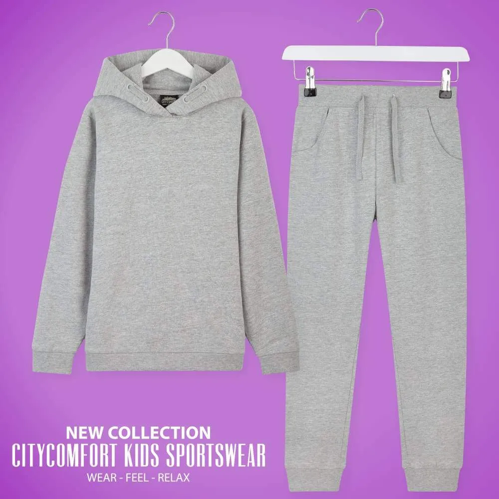 CityComfort Tracksuit For Girls, Hoodies And Joggers For Kids