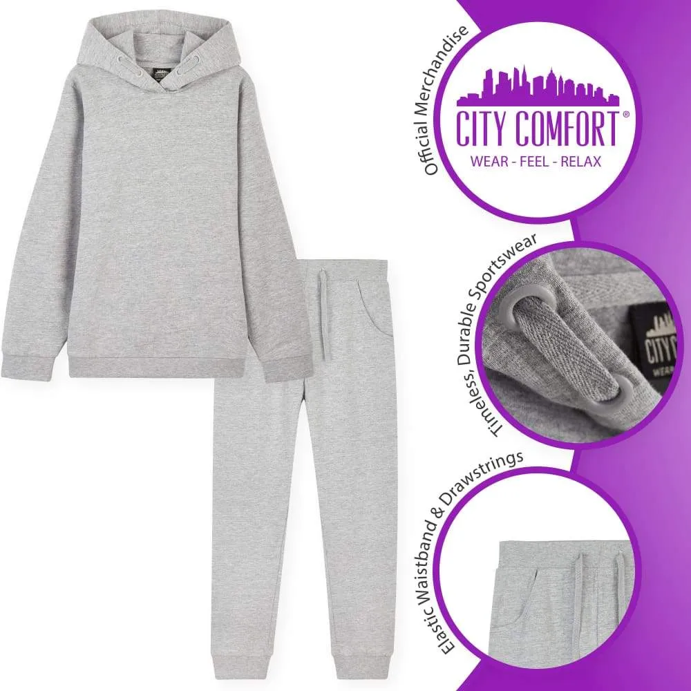 CityComfort Tracksuit For Girls, Hoodies And Joggers For Kids