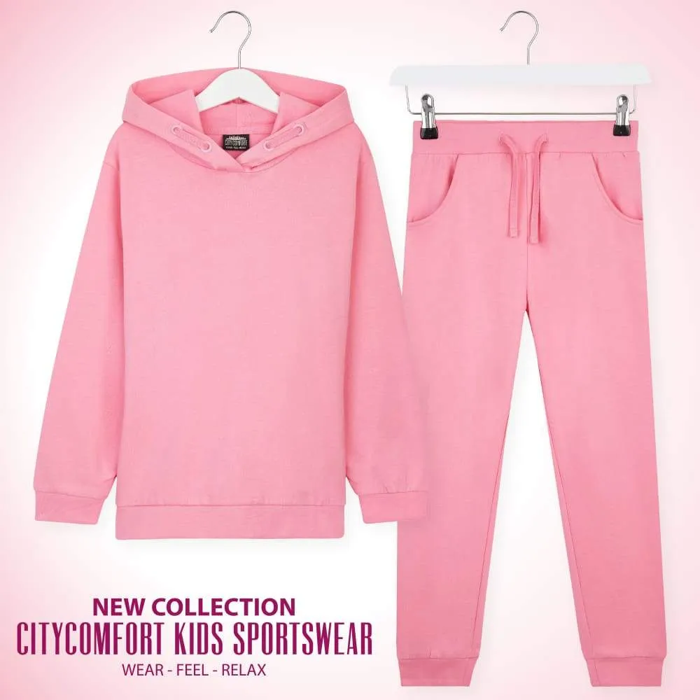 CityComfort Tracksuit For Girls, Hoodies And Joggers For Kids