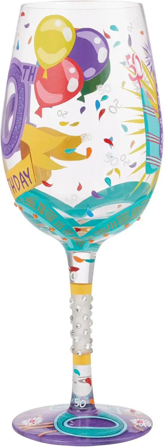 Copa "Birthday Streamers", de Lolita.