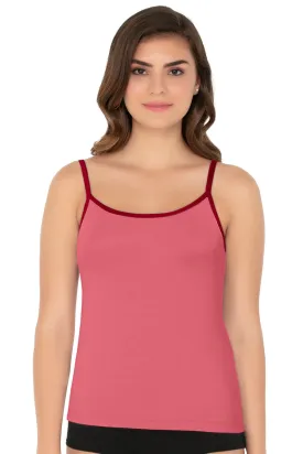 Cotton Camisole - Slate Rose-Crim