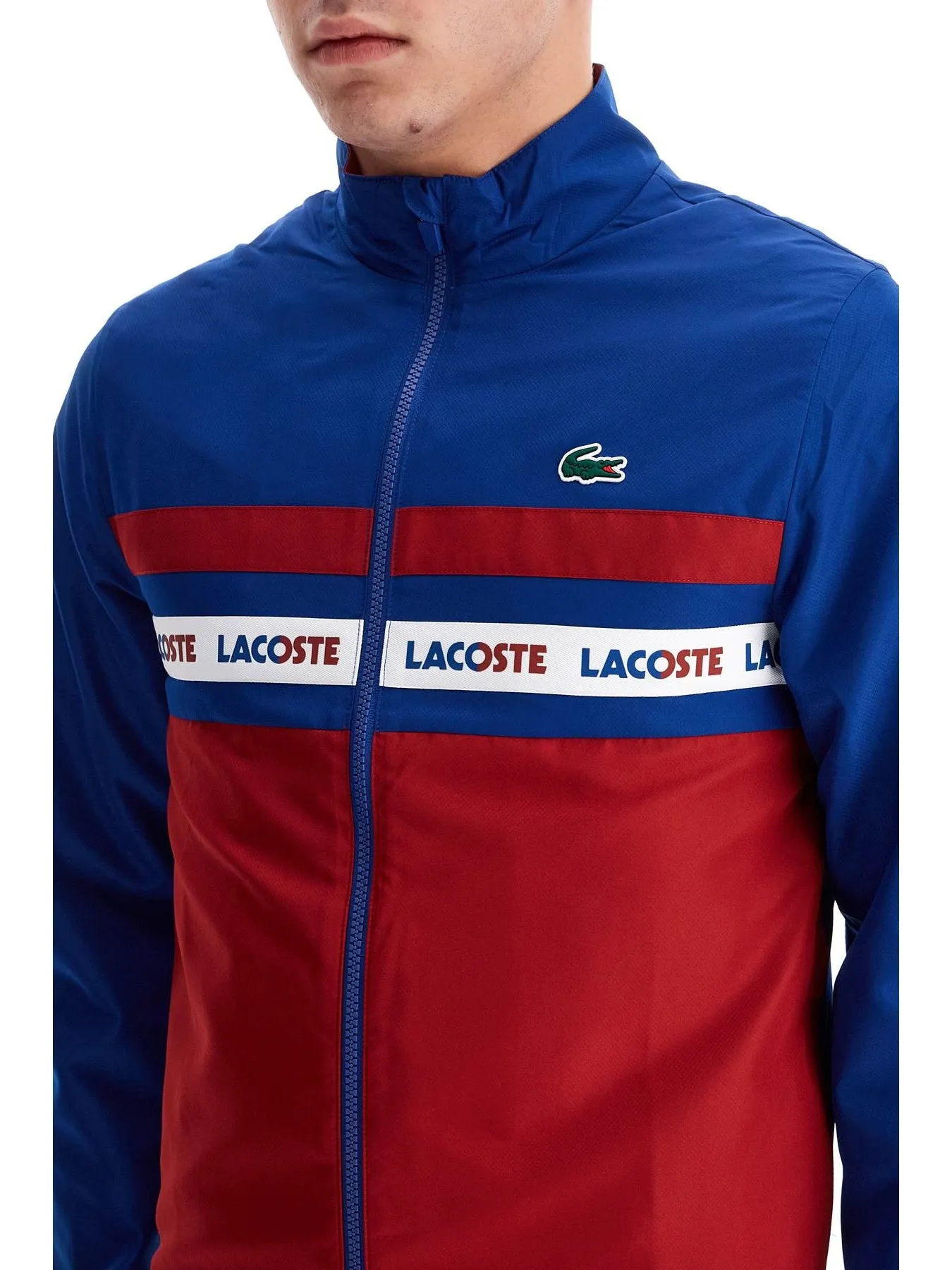 Diamond Taffeta Colorblock Tracksuit
