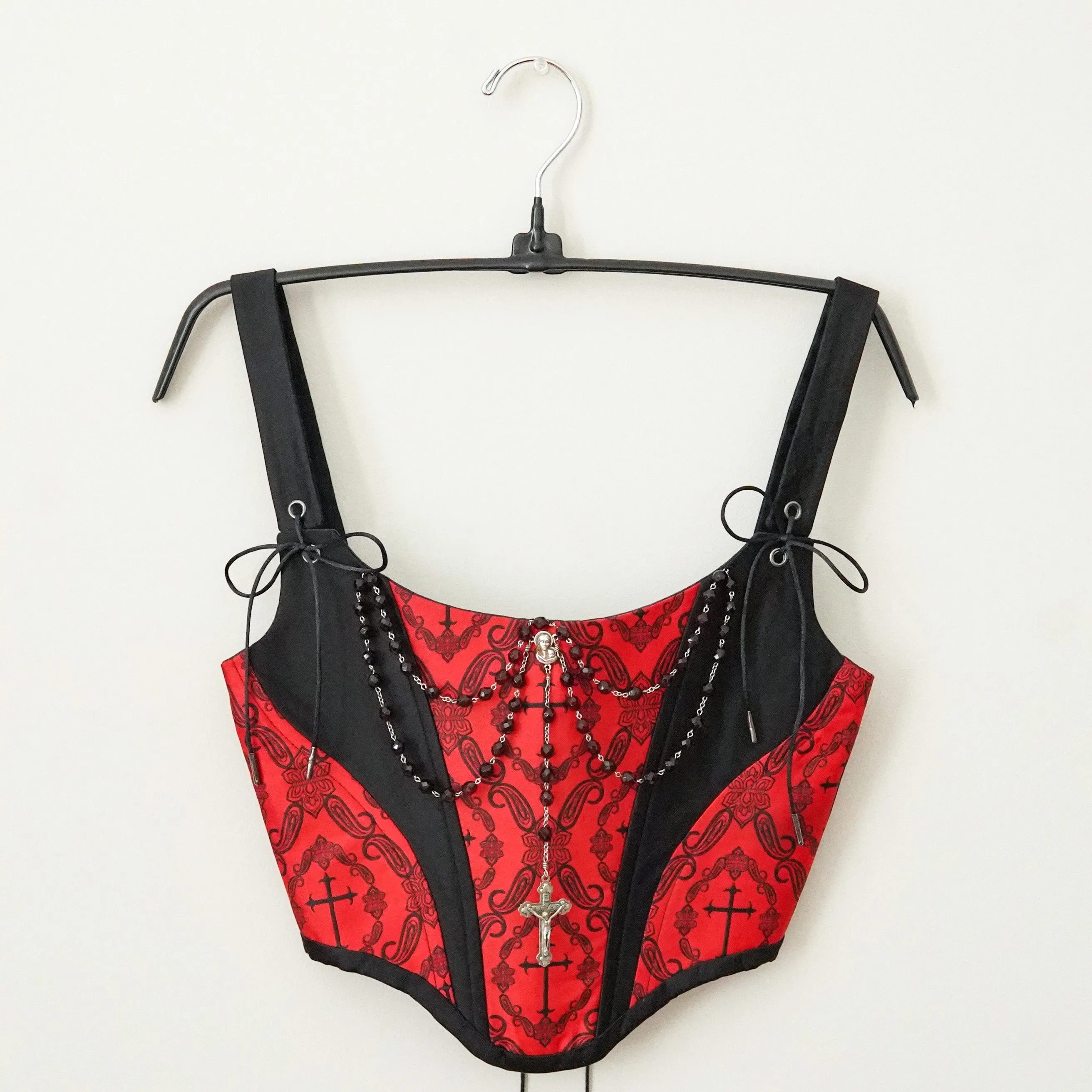 Halloween Rosary Corset