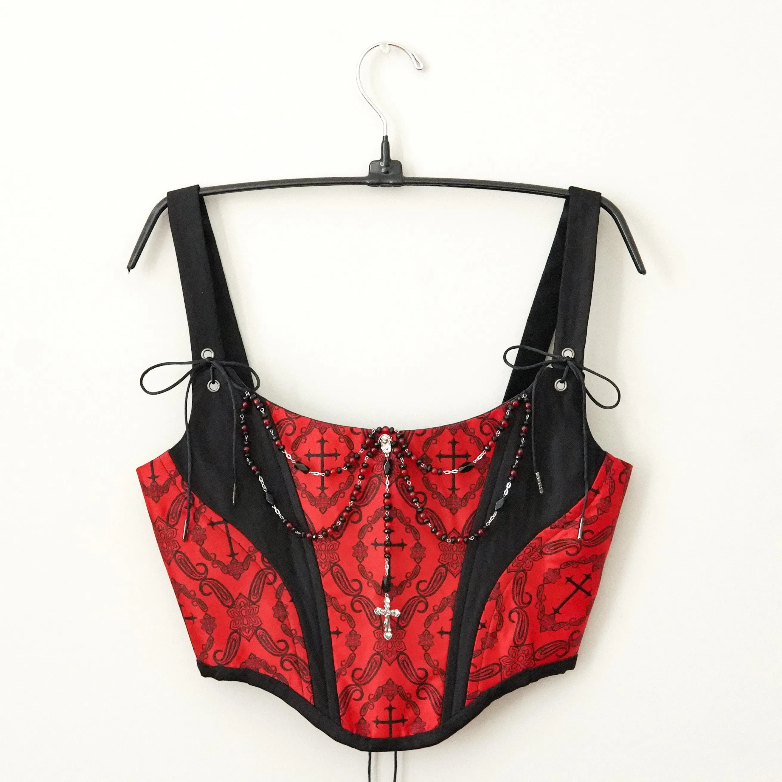 Halloween Rosary Corset