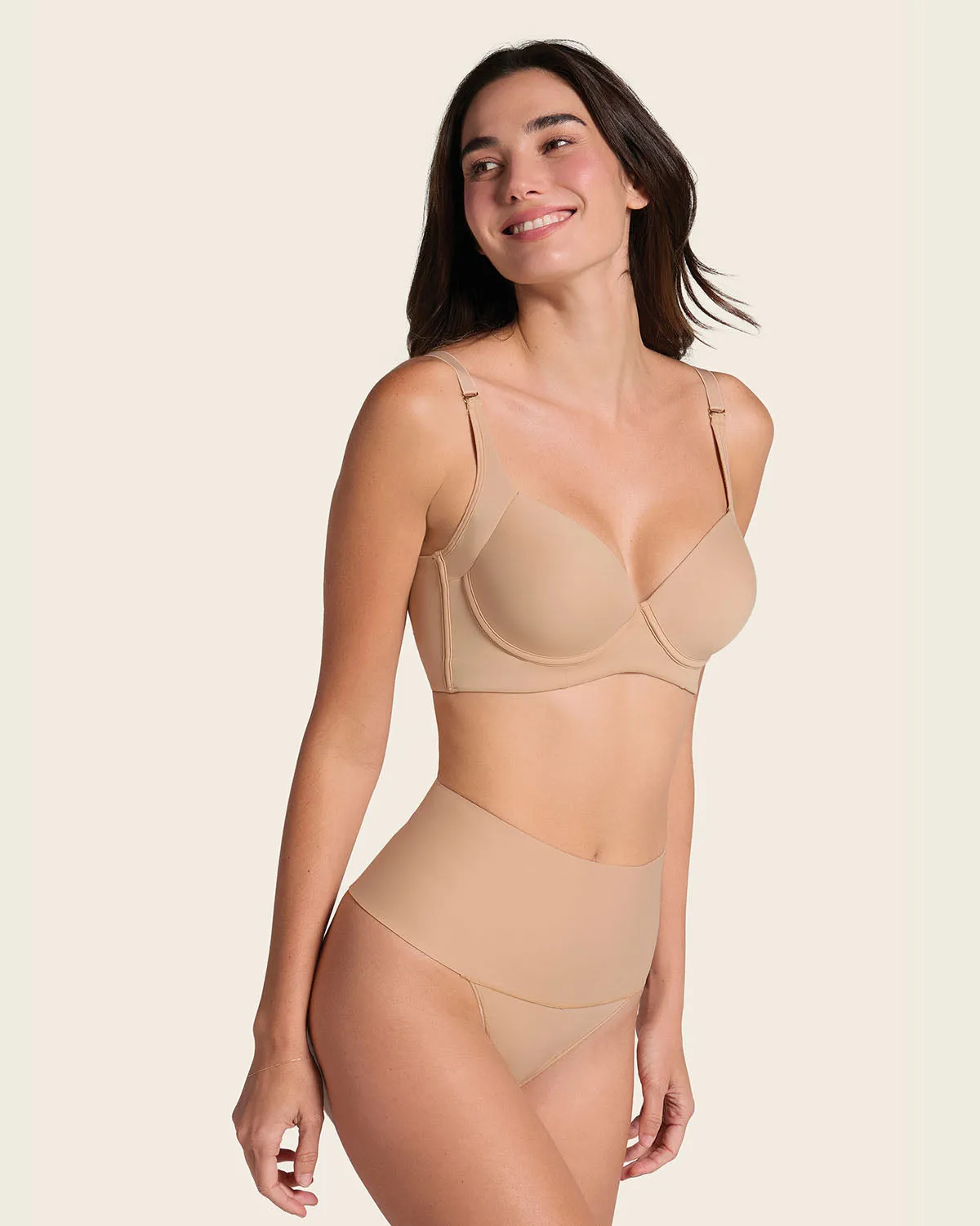 High-Tech High-Waisted Sculpting Thong