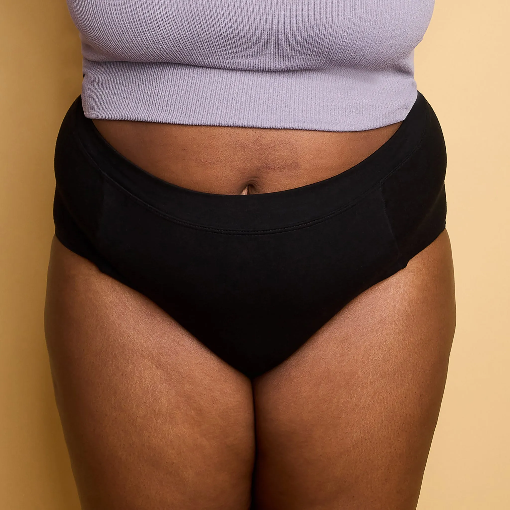 High-Waisted Reusable Period Underwear