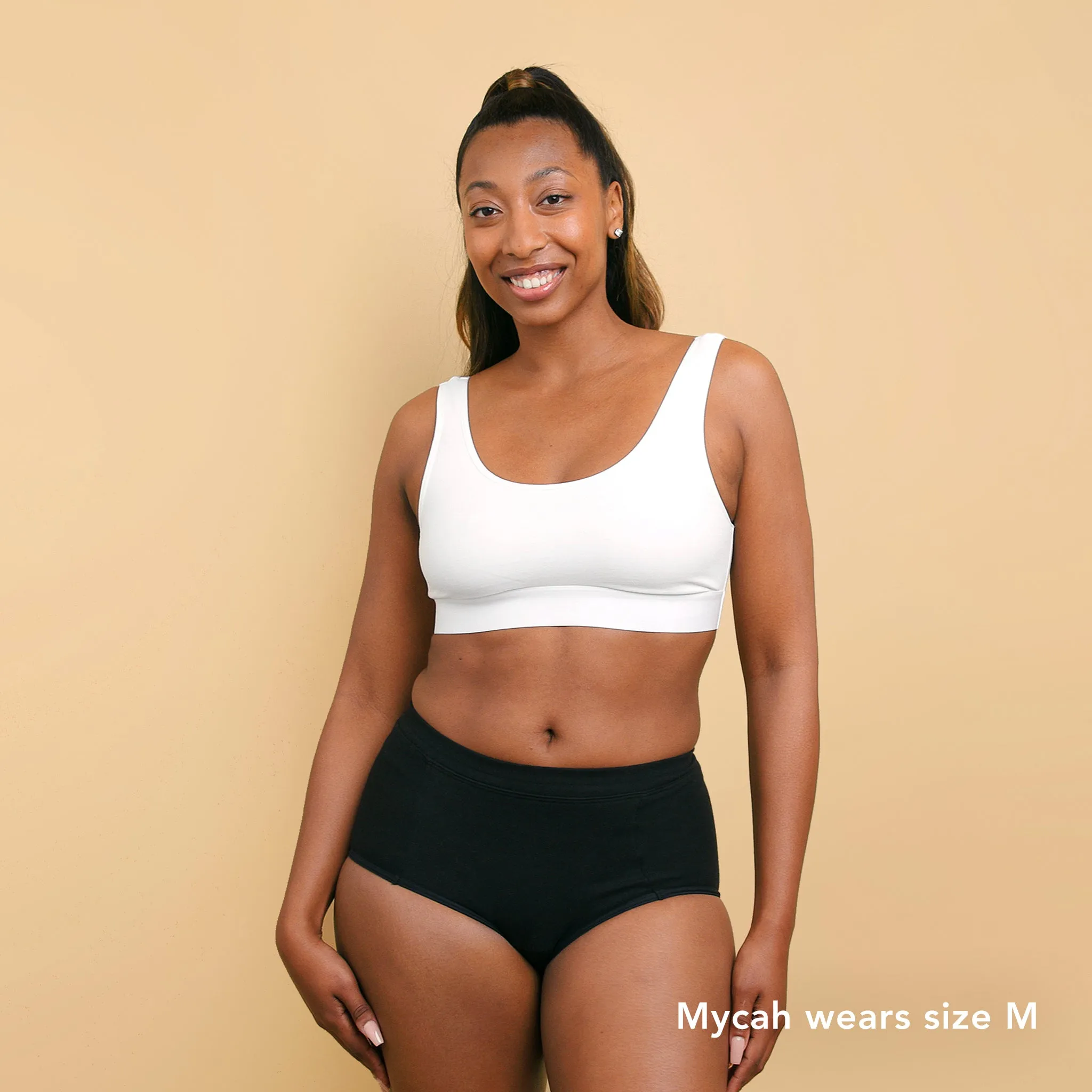 High-Waisted Reusable Period Underwear