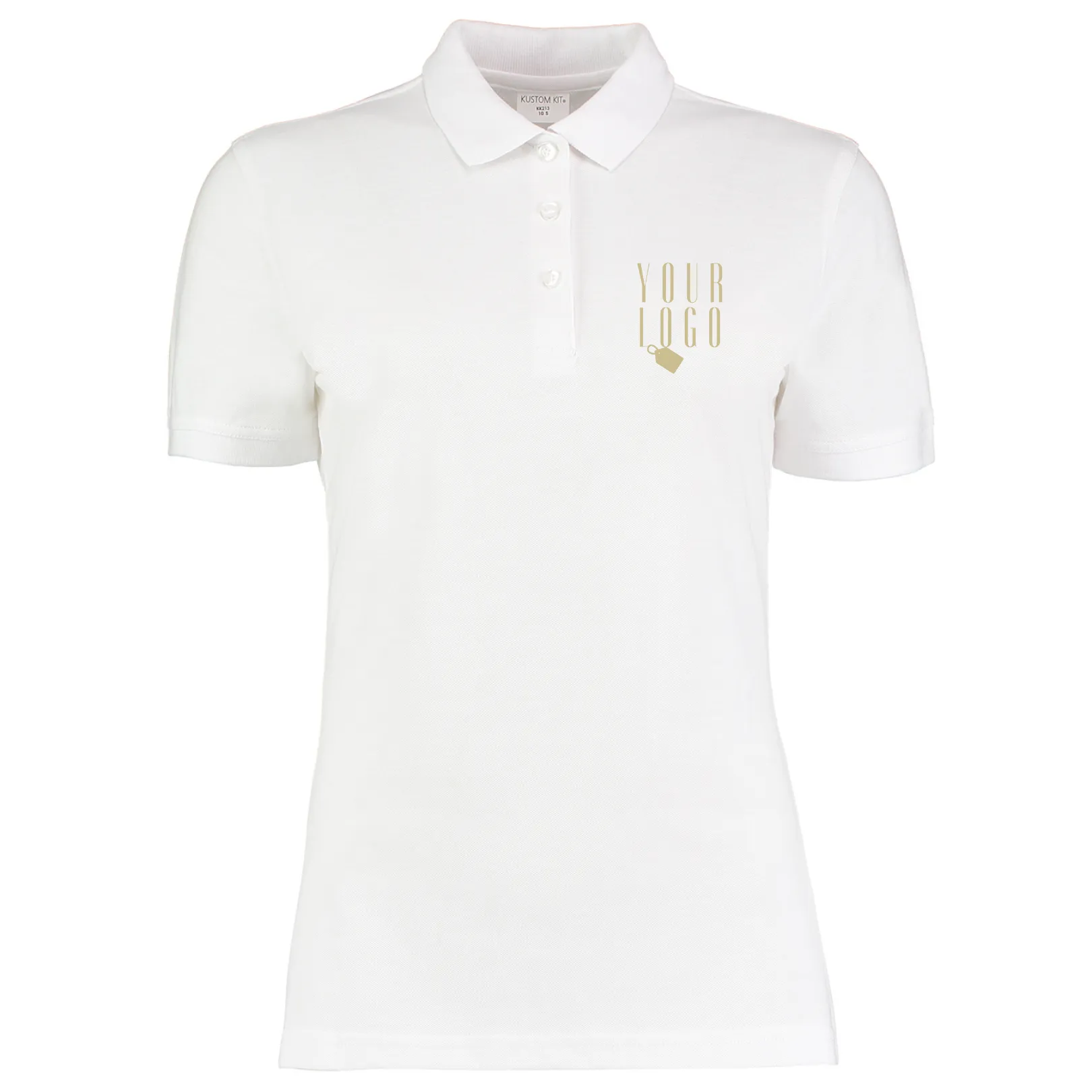 KK Women's Slim Fit Pique Polo