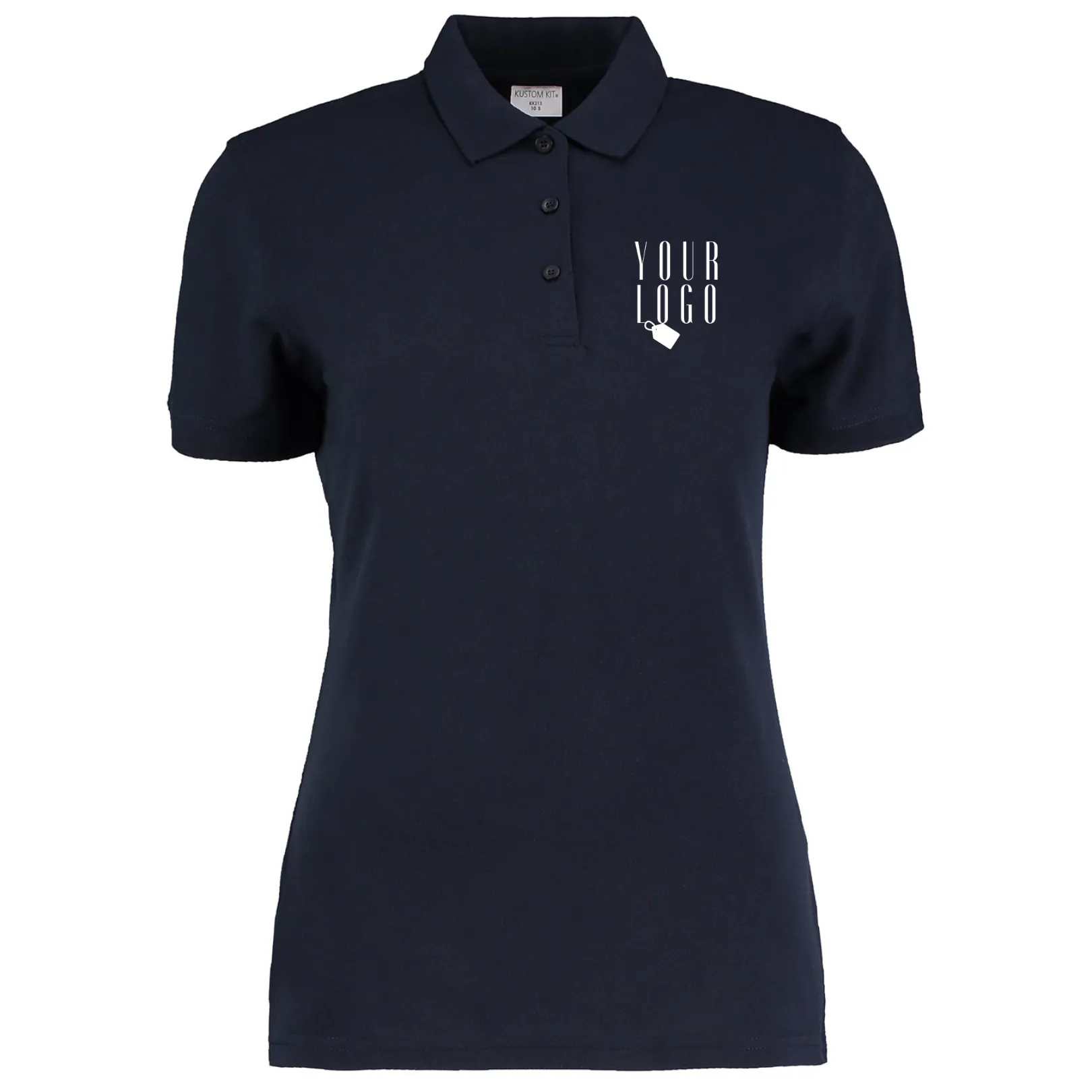KK Women's Slim Fit Pique Polo
