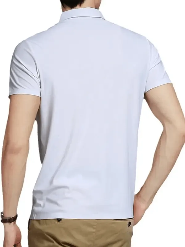 Men's Elastic Non-Marking Short-Sleeved Quick-Drying Polo Shirt