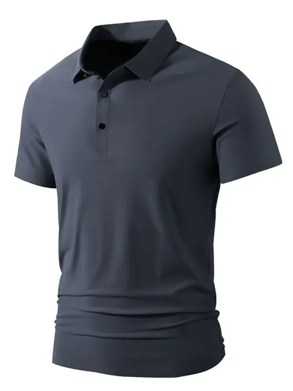 Men's Elastic Non-Marking Short-Sleeved Quick-Drying Polo Shirt