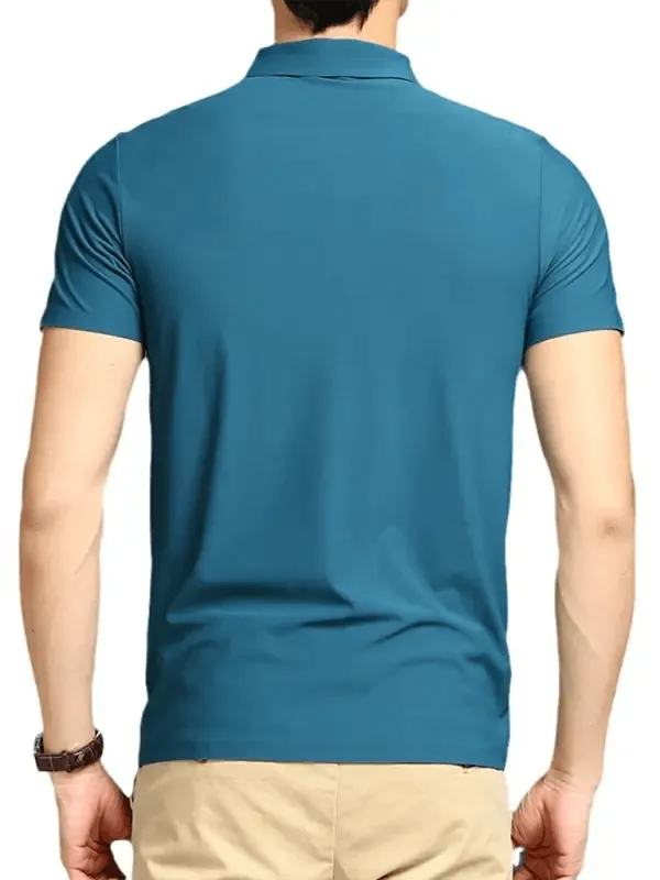 Men's Elastic Non-Marking Short-Sleeved Quick-Drying Polo Shirt
