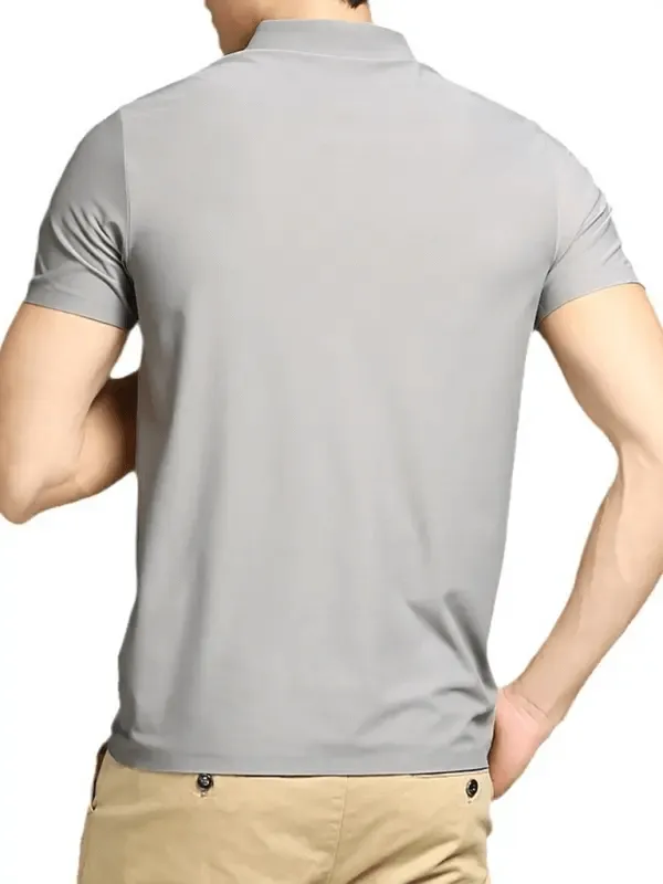 Men's Elastic Non-Marking Short-Sleeved Quick-Drying Polo Shirt