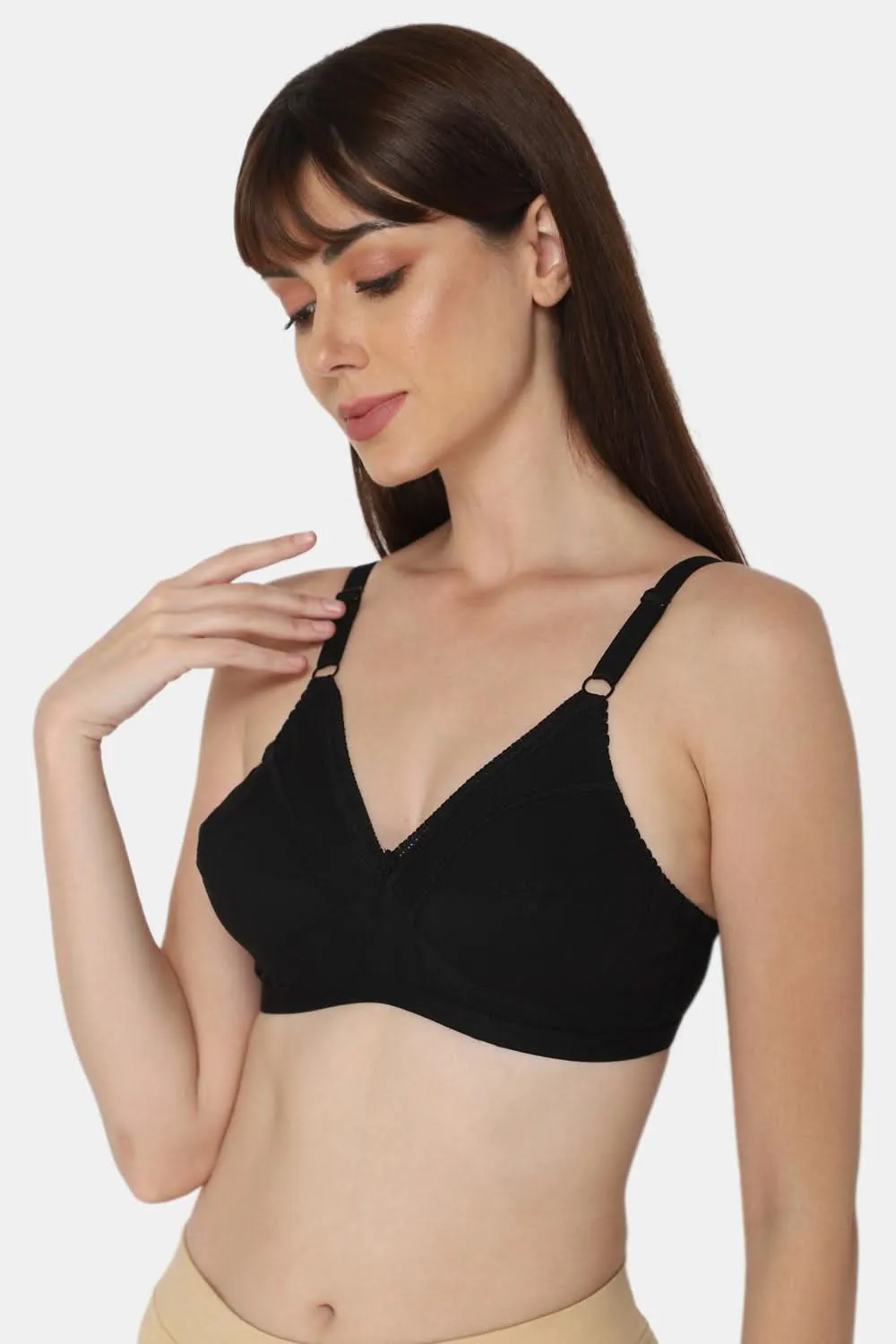 Naidu Hall Full Coverage Non-Padded Saree Bra - Naturalle - Prime Shade