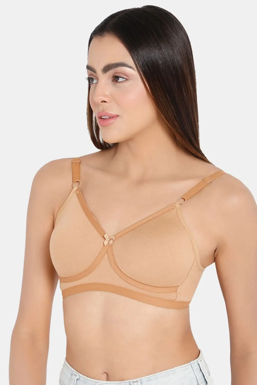 Naidu Hall High Coverage Non-Padded Non-Wired T-Shirt Bra - CLASSI