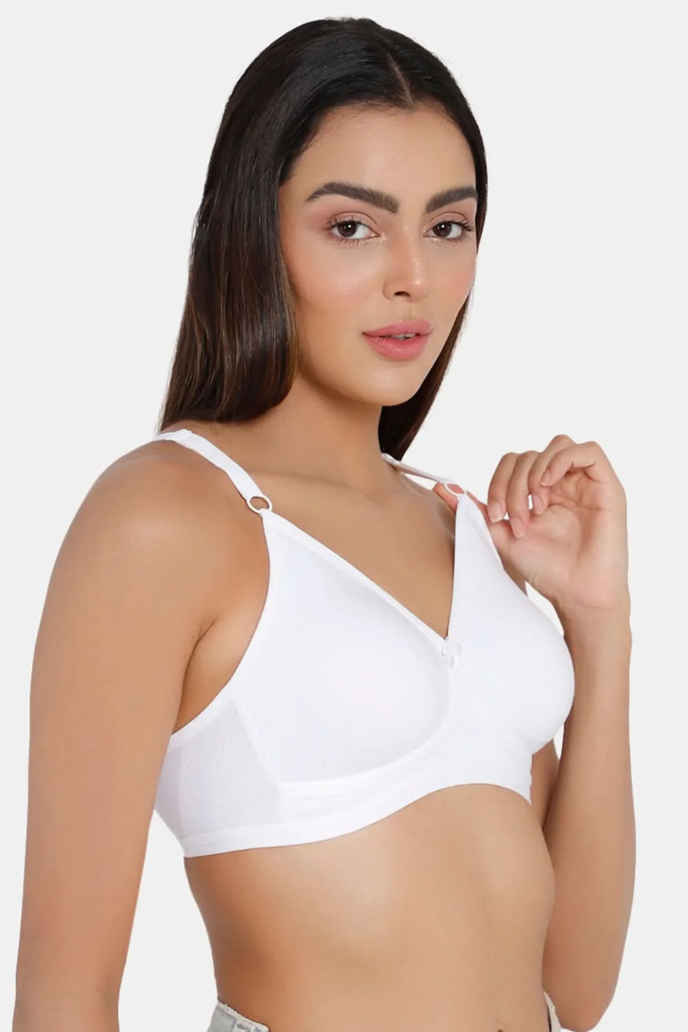 Naidu Hall High Coverage Non-Padded Non-Wired T-Shirt Bra - CLASSI