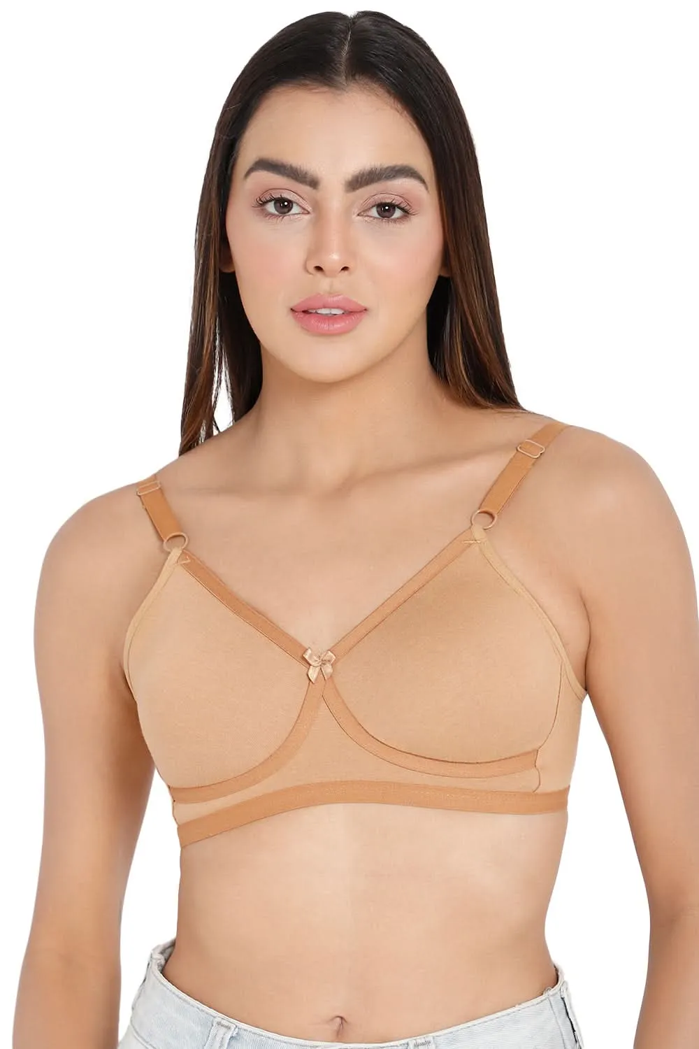 Naidu Hall High Coverage Non-Padded Non-Wired T-Shirt Bra - CLASSI