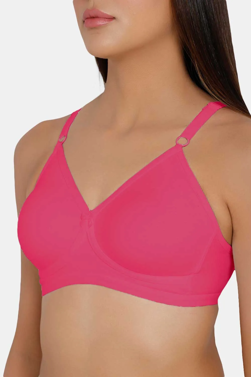 Naidu Hall High Coverage Non-Padded Non-Wired T-Shirt Bra - CLASSI