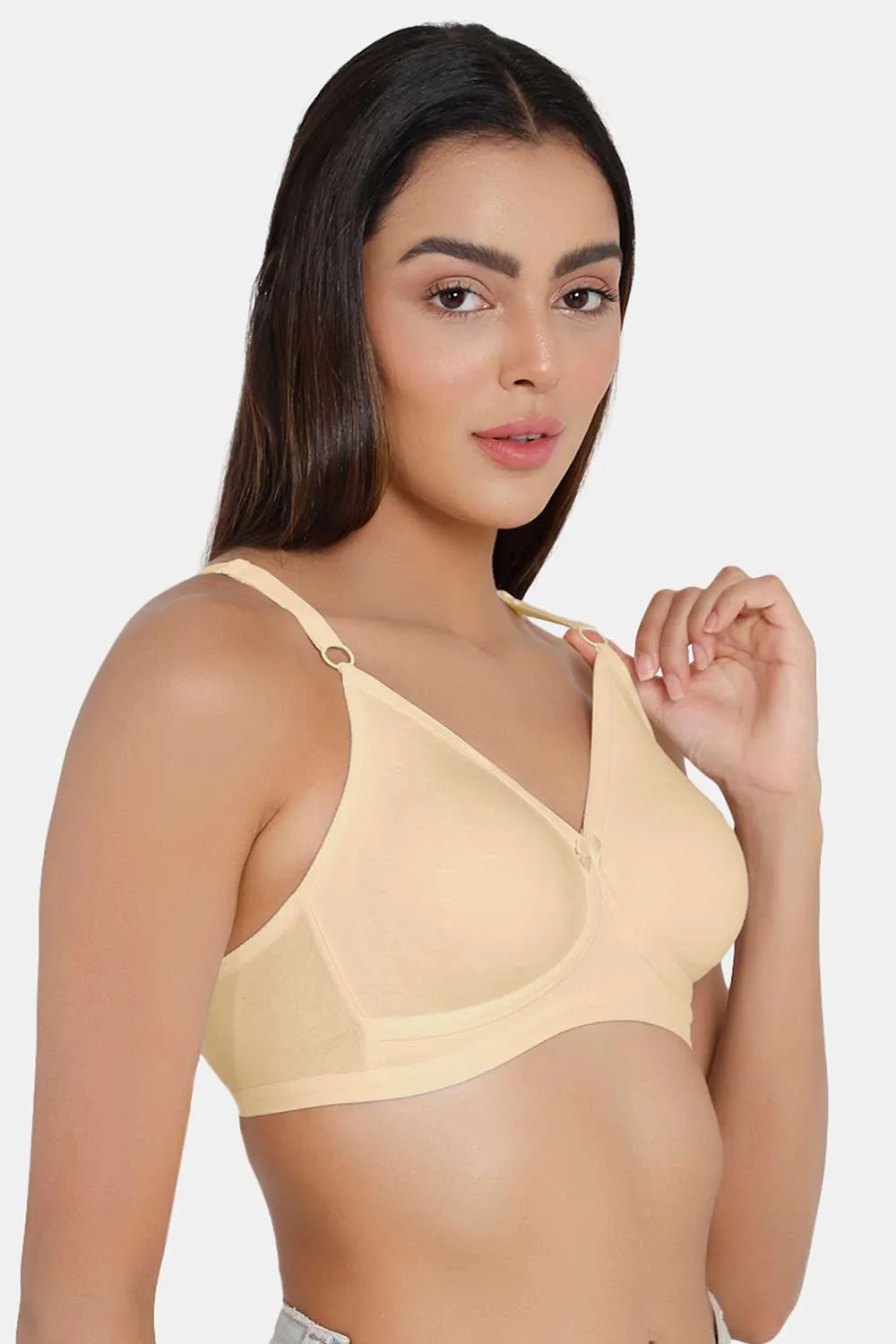 Naidu Hall High Coverage Non-Padded Non-Wired T-Shirt Bra - CLASSI