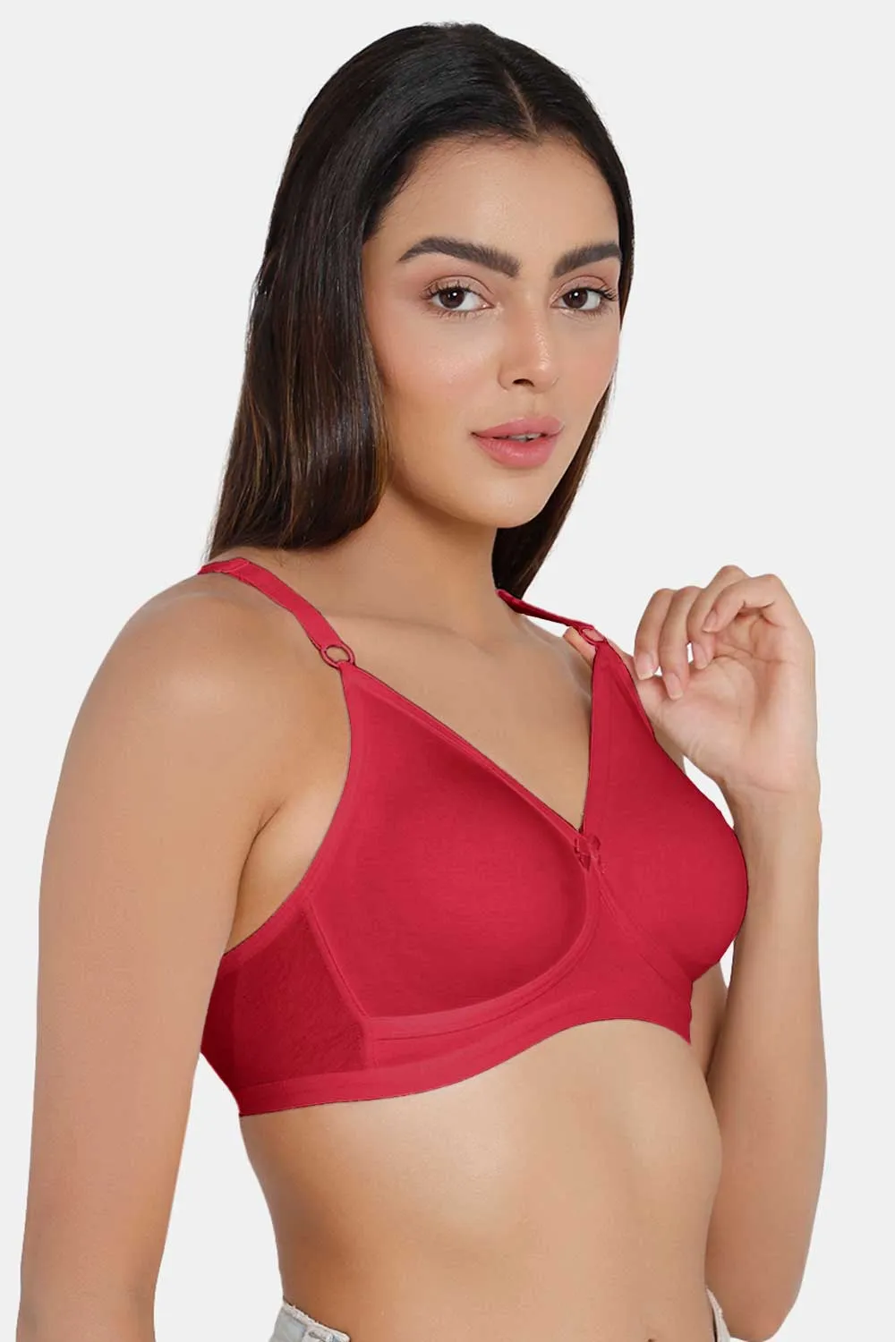 Naidu Hall High Coverage Non-Padded Non-Wired T-Shirt Bra - CLASSI