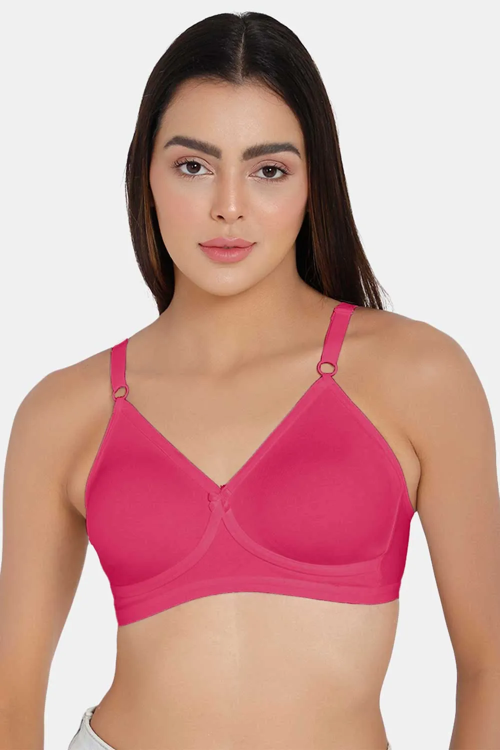 Naidu Hall High Coverage Non-Padded Non-Wired T-Shirt Bra - CLASSI