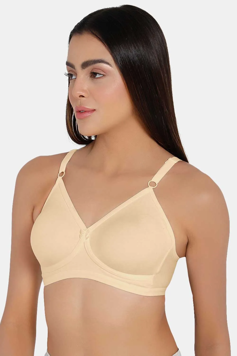 Naidu Hall High Coverage Non-Padded Non-Wired T-Shirt Bra - CLASSI