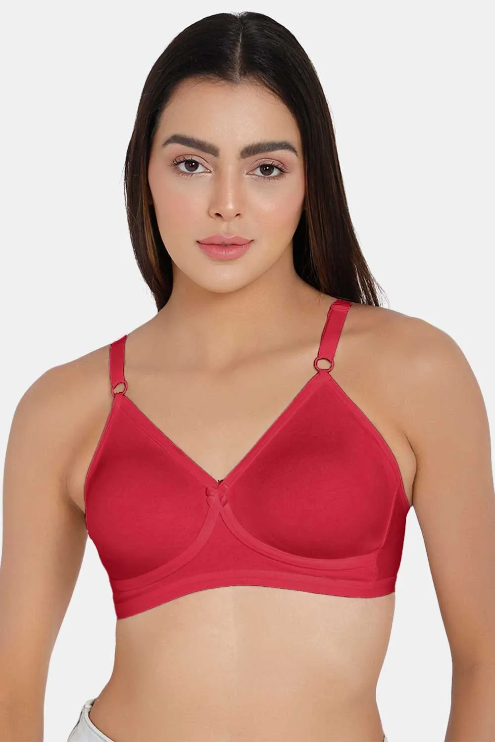 Naidu Hall High Coverage Non-Padded Non-Wired T-Shirt Bra - CLASSI