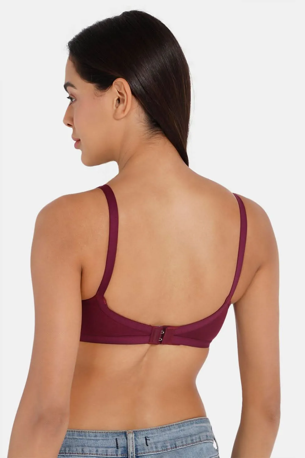 Naidu Hall High Coverage Non-Padded Non-Wired T-Shirt Bra - CLASSI