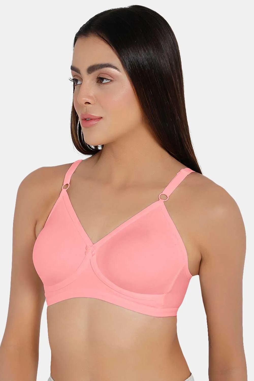Naidu Hall High Coverage Non-Padded Non-Wired T-Shirt Bra - CLASSI