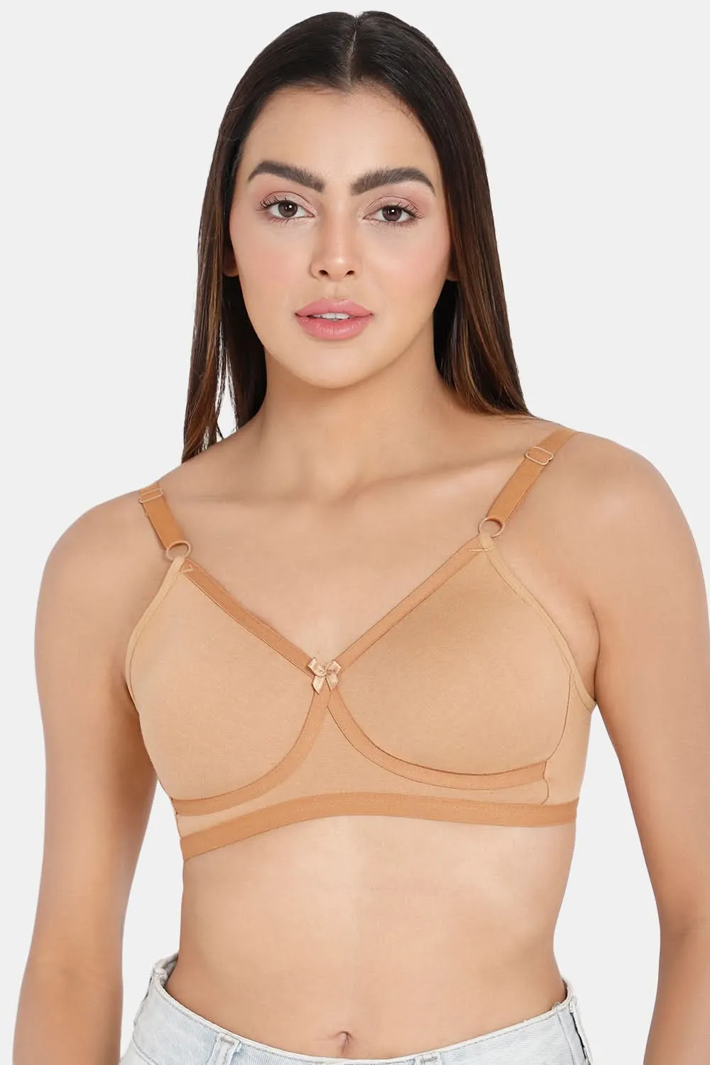 Naidu Hall High Coverage Non-Padded Non-Wired T-Shirt Bra - CLASSI