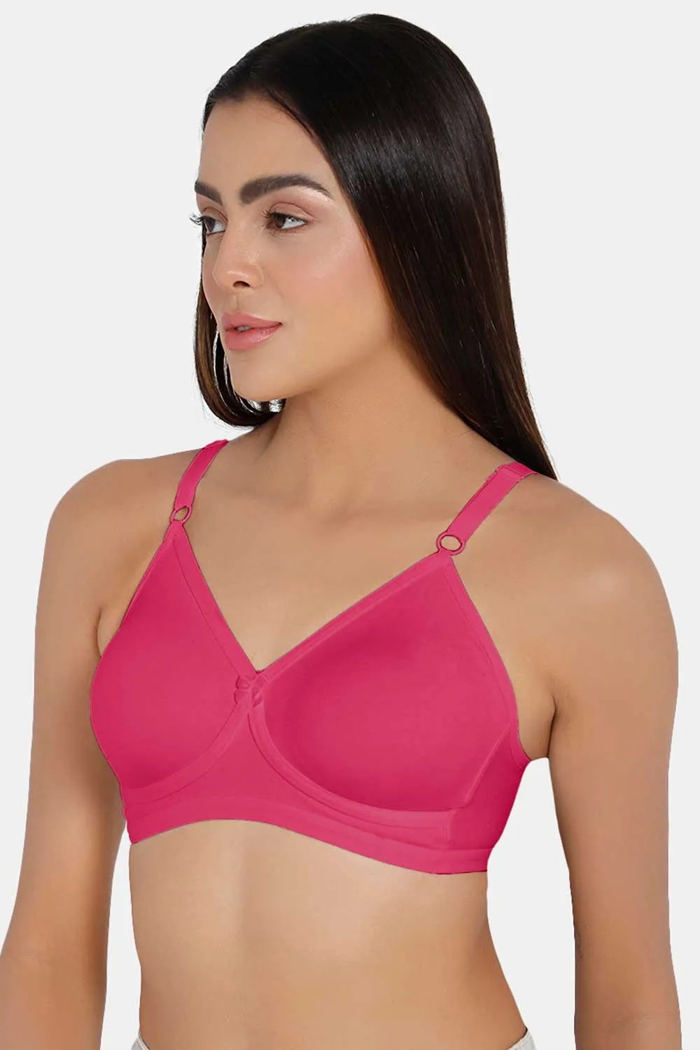 Naidu Hall High Coverage Non-Padded Non-Wired T-Shirt Bra - CLASSI