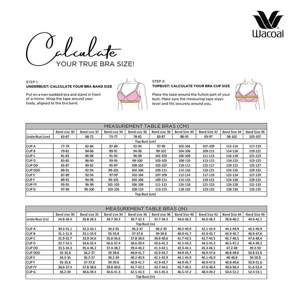 Retro Chic Non Padded Wired Full Coverage Full Support Everyday Comfort  Bra - Beige