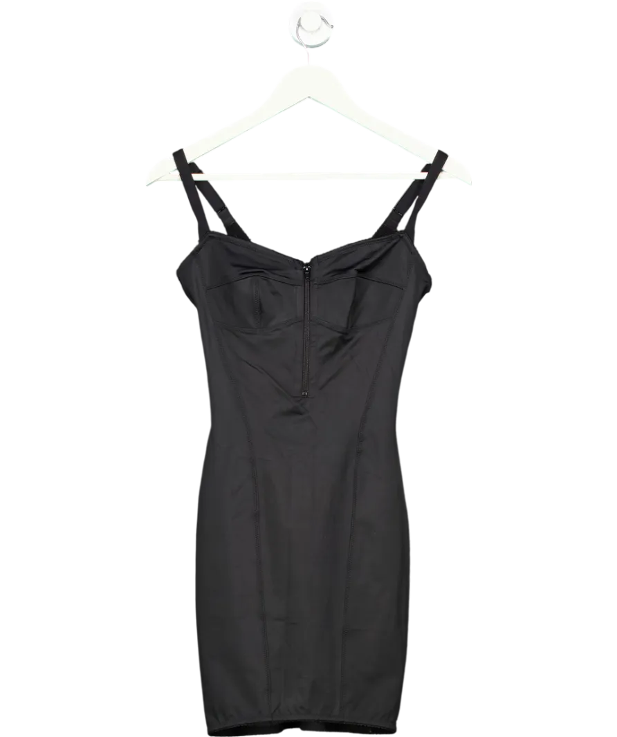 SKIMS Black Shapewear Slip Dress UK S