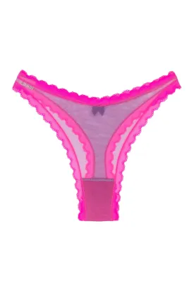Valerie Lavender high waisted thongs
