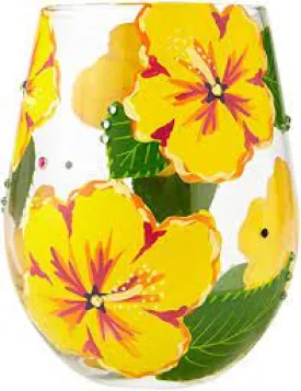 Vaso Lolita Hibiscus Stemless