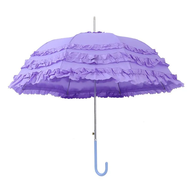 Victorian Inspired Classic Lolita Parasol Retro Wedding Bridal Umbrella