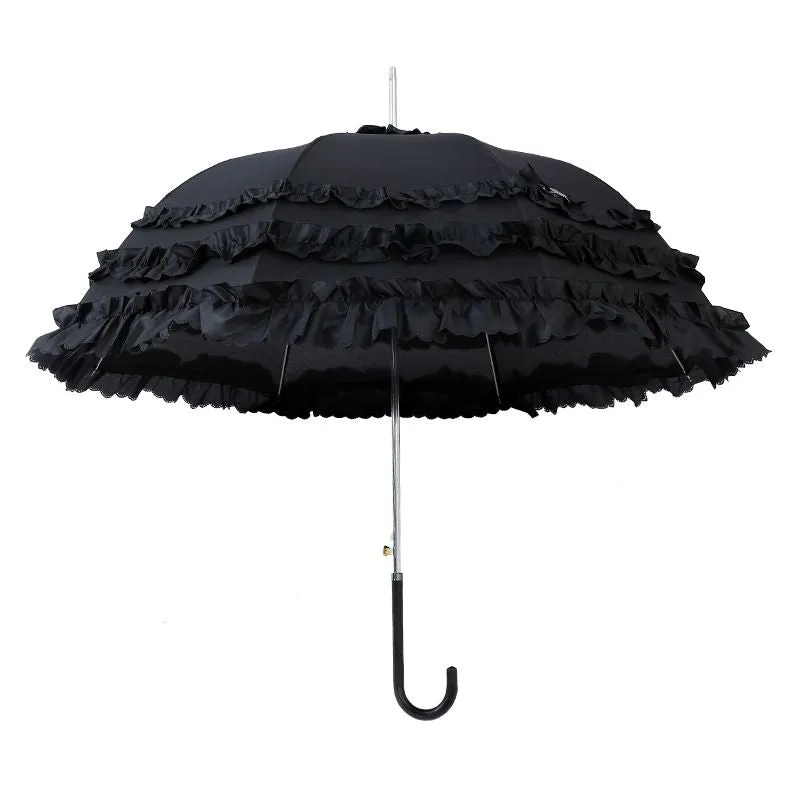 Victorian Inspired Classic Lolita Parasol Retro Wedding Bridal Umbrella