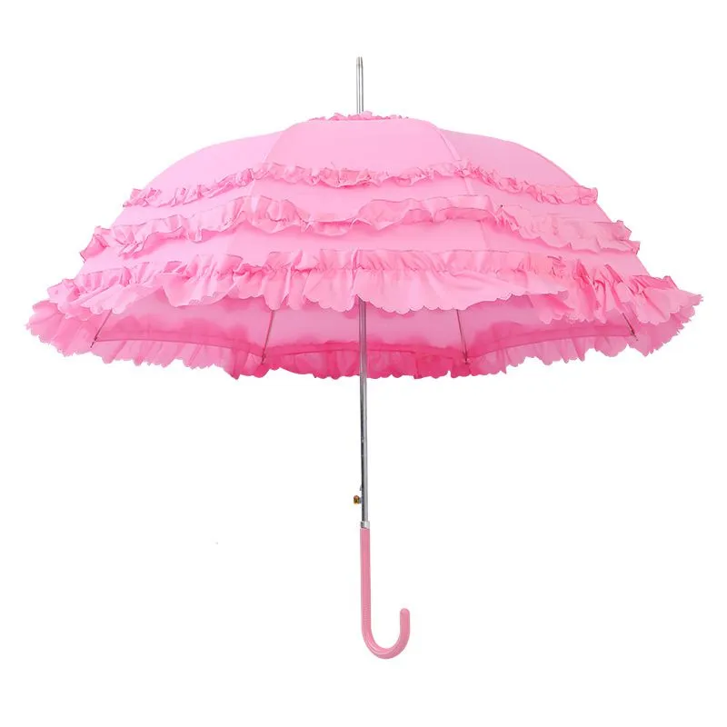 Victorian Inspired Classic Lolita Parasol Retro Wedding Bridal Umbrella