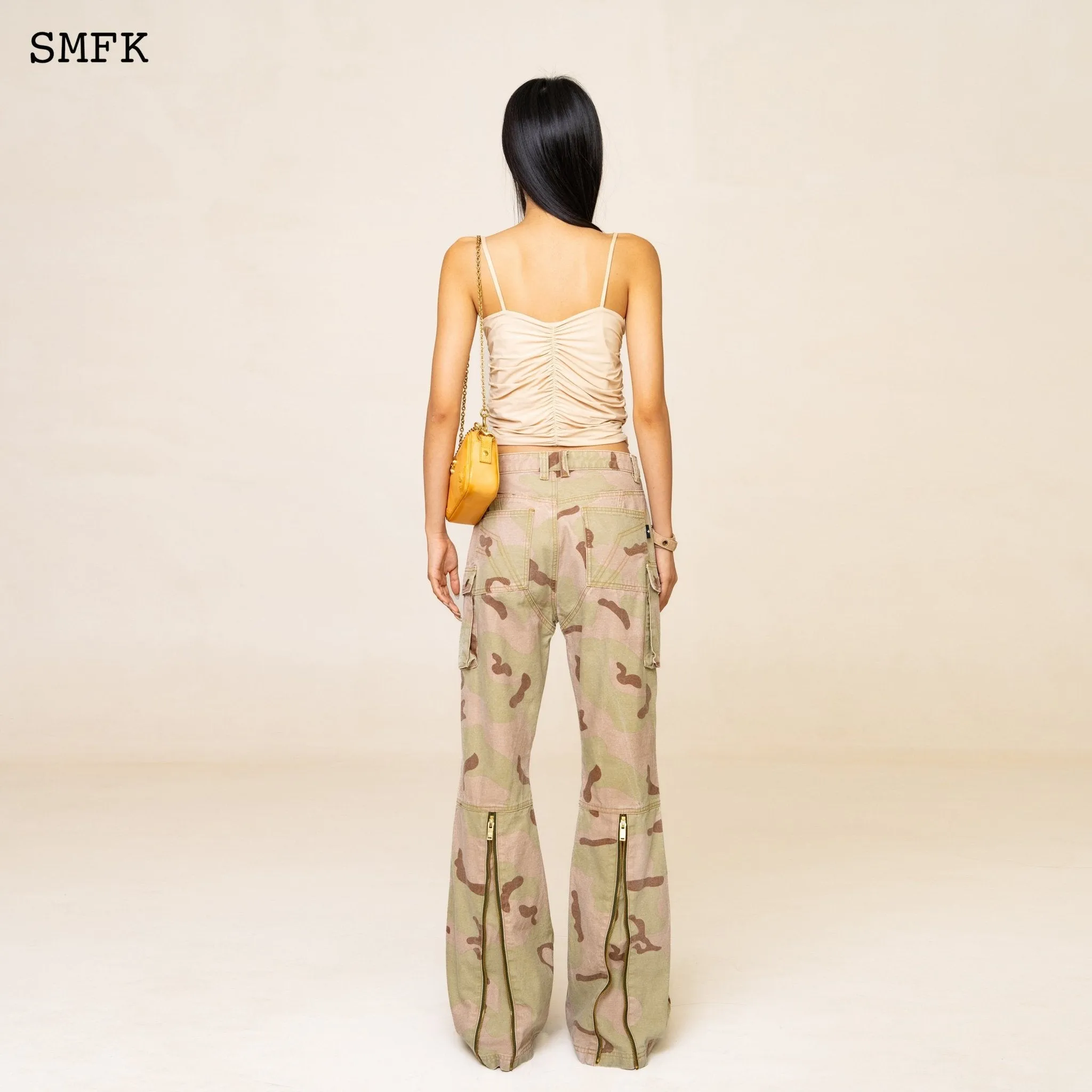 WildWorld Desert Viper Gauze Suspender Top